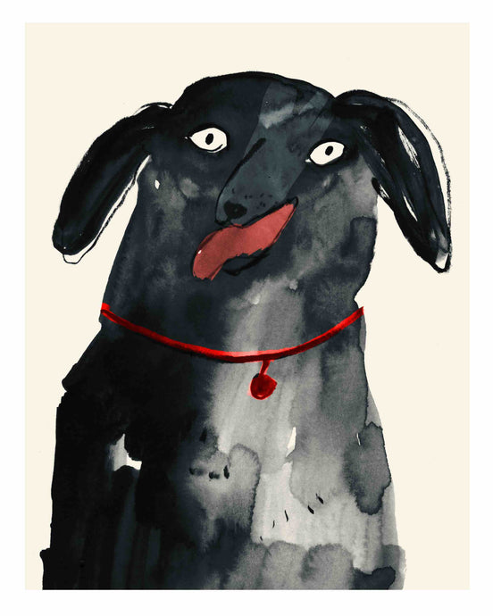 Happy Dog | Giclee Art Print