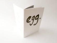 EGG - Illustrated Zine | Picture Book | Story || Faye Moorhouse