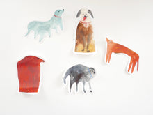 Dog Vinyl Sticker Pack | Woof Woof Sticky Doggies || Faye Moorhouse