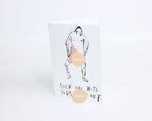 NSFW Naughty Rude Greetings Card || Rock Out With Your   .........  Out