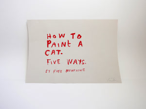 How to paint a cat five ways