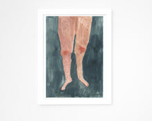Original Faye Moorhouse Painting || LEGS ELEVEN 001