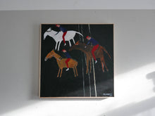 The Horse Race || Painting on Canvas || Faye Moorhouse