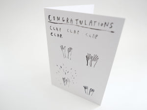 Congratulations Clap Clap Clap Clap - Greetings Card