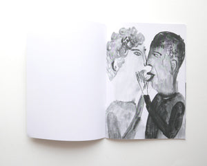 TRUE LOVE | New bound version | A black and white staple bound Zine by Faye Moorhouse