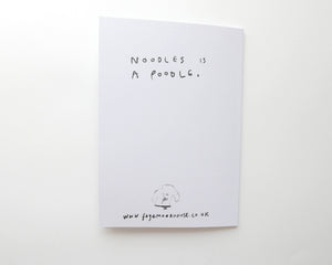 NOODLES - Limited Edition Comic Illustrated Zine by Faye Moorhouse